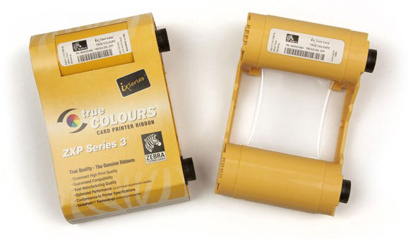 Zebra 800033-850 KdO Black Dye Sub with Overlay Ribbon for ZXP Series 3 - 500 Prints