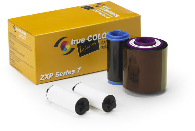 Zebra 800077-740 YMCKO Colour Printer Ribbon for ZXP Series 7 - 250 Prints